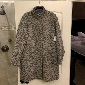 Animal print jacket